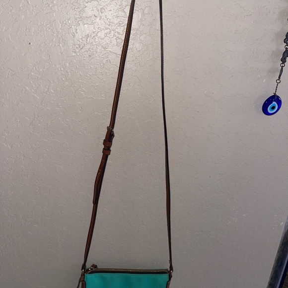 Dooney & Bourke Turquoise crossbody Pouch - Picture 12 of 12